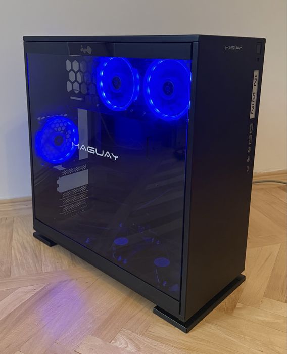 Carcasa ATX InWin 303C, fara sursa, neagra, 5 ventilatoare