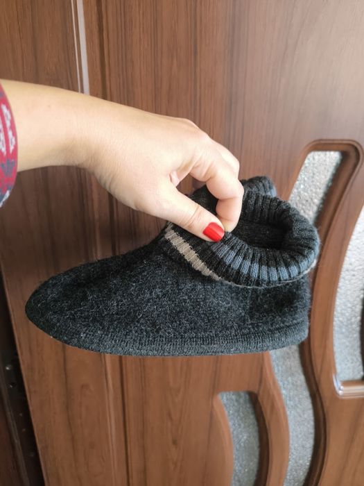 Papuci casa lână 32