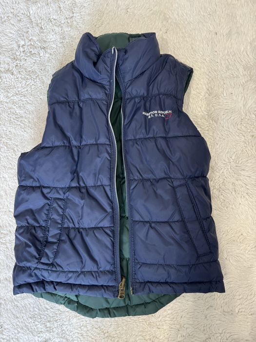 Жилет теплый двусторонний