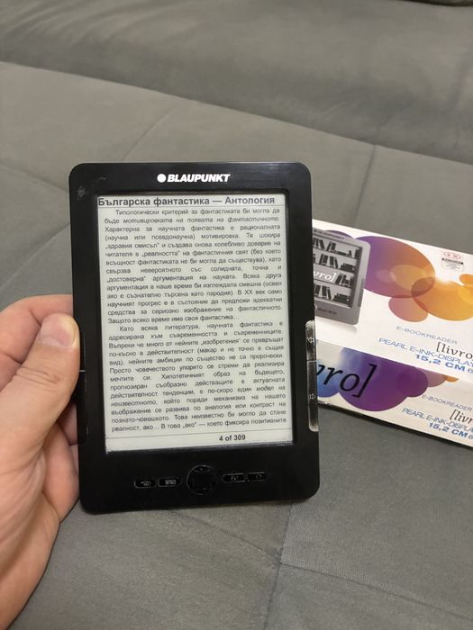 Четец за книги Blaupunkt Livro - EBook