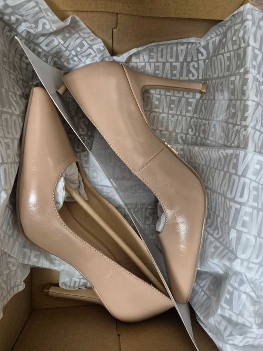 Кожени обувки на висок ток, 37, Steve Madden