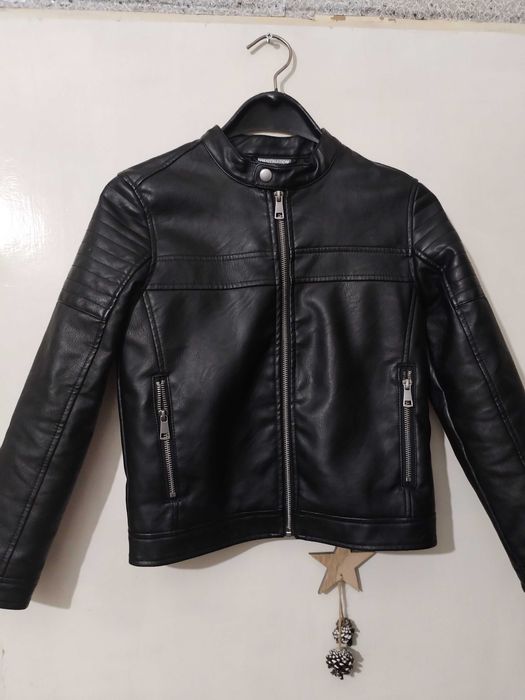Кожено яке 140 см