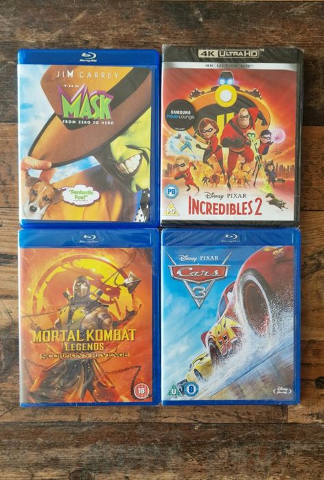 Blu Ray , 4к и DVD Филми