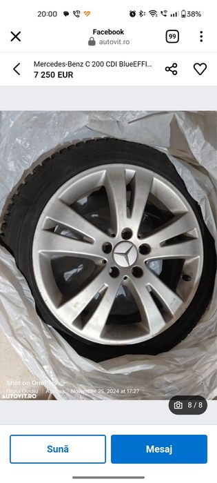 Mercedes-Benz C 200 CDI BlueEfficiency 

Echipare AvantGarde, din 2012,