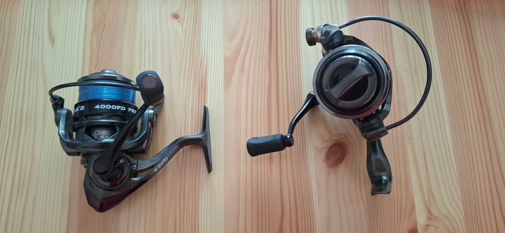 Mulineta DAM Quick 2 Feeder 4000 FD, frana micrometrica fata, tambur AL cu fir monofilament Ø0.20