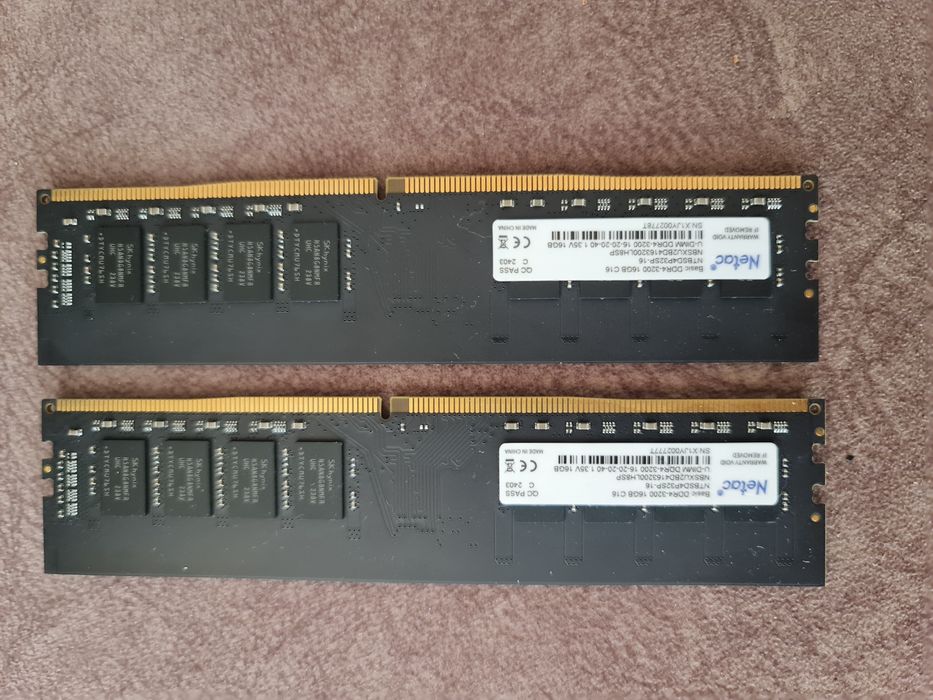 Продам  DDR4 32GB 3200герц
