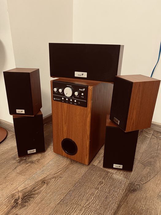 Sistem audio 5.1 boxe Genius SW-HF5.1 5005 Cherry