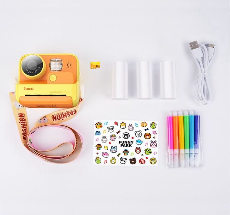 Hoco DV200 детская камера с 2 объективами с функцией распечатки