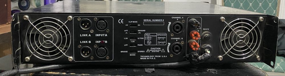 Аппаратура пульт и усилитель