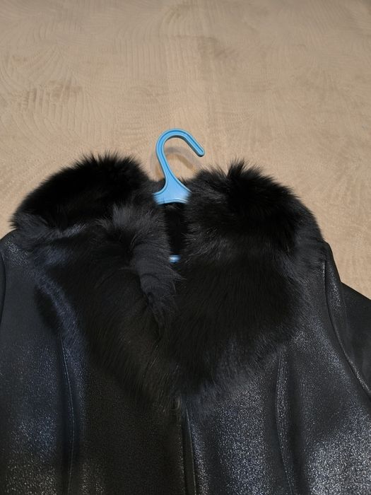 Дублёнка с лазерной обработкой