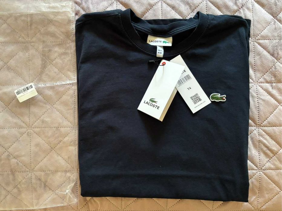 Нова Мъжка Тъмно Синя Тениска - Лакоста размер М