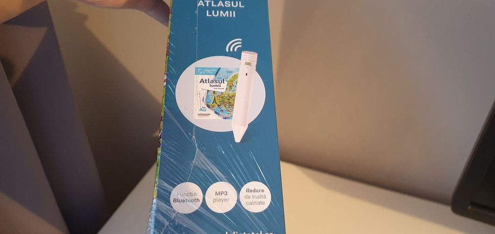 Set Raspundel Istetel - Atlasul lumii+ creion Albi