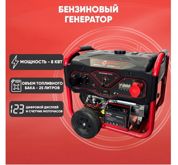 Продается электрогенератор новый