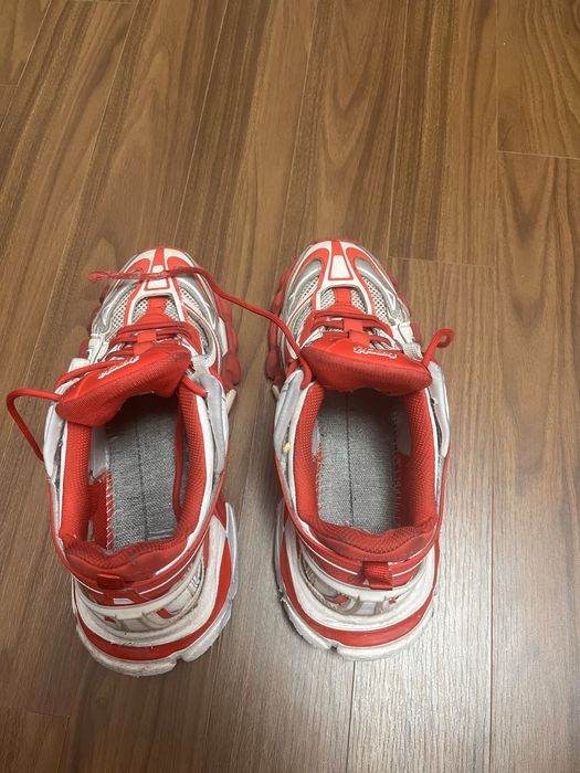 balenciaga track 2 red white