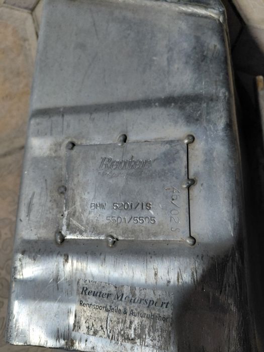 Глушител БМВ Е34