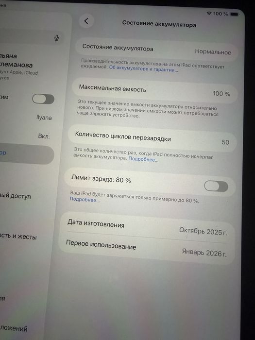 Ipad 16 А 256 gb