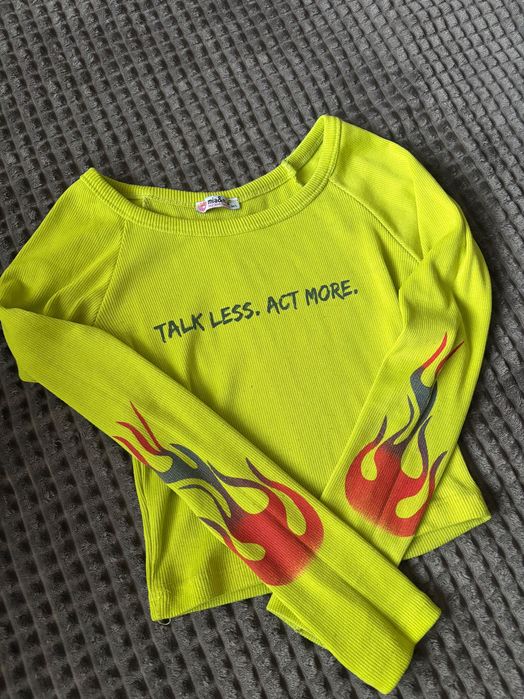 Блуза неоново зелена