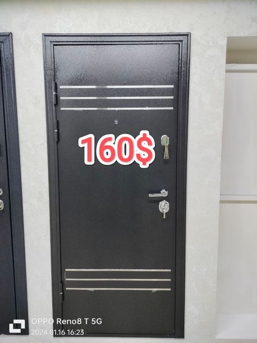 Двери входные OPTOM eshiklar metal eshik temr darvoz