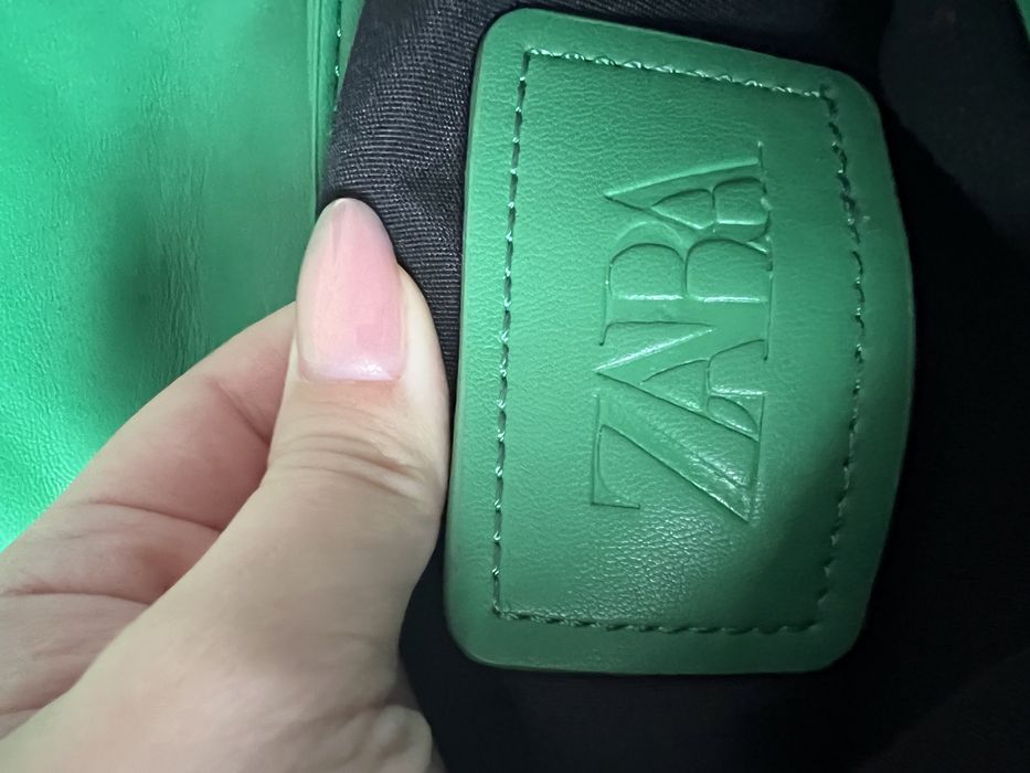 Кожаная Сумка Zara  Б/у