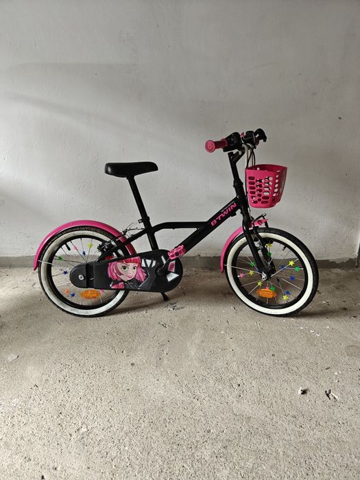 Vând bicicleta copii Btwin Girl -16 inch