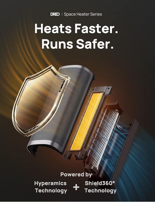 Radiator încălzitor cu telecomanda