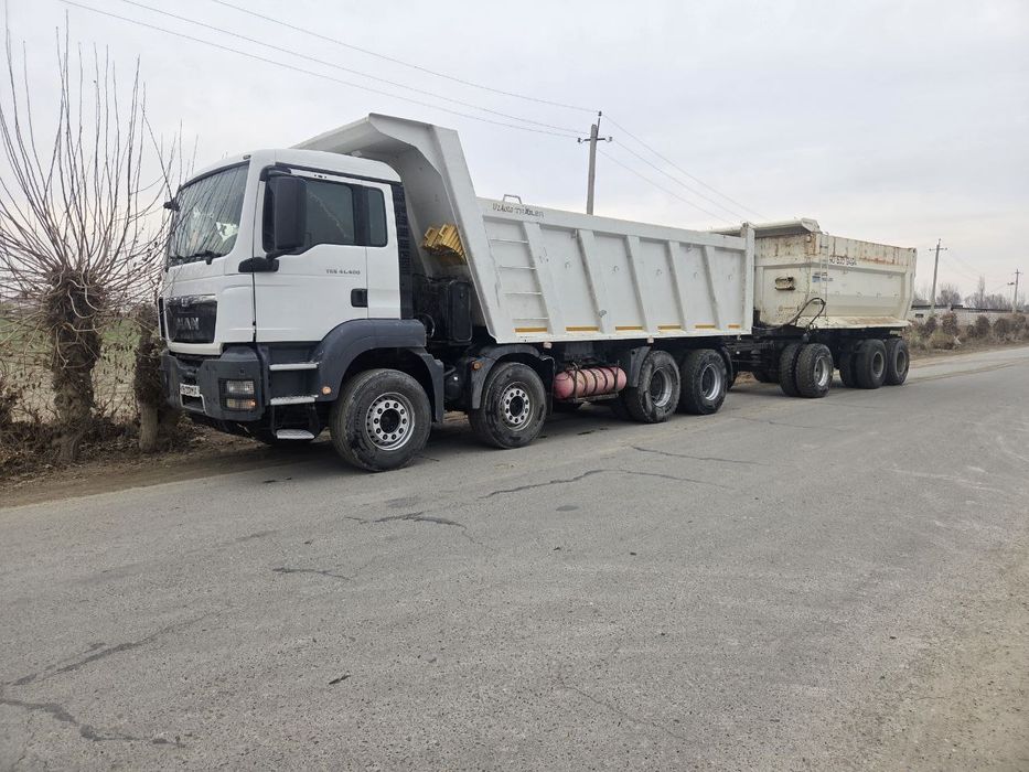 MAN TGS 41.400 + прицеп Сотилади
