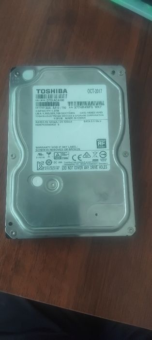 Toshiba 1 tb hdd