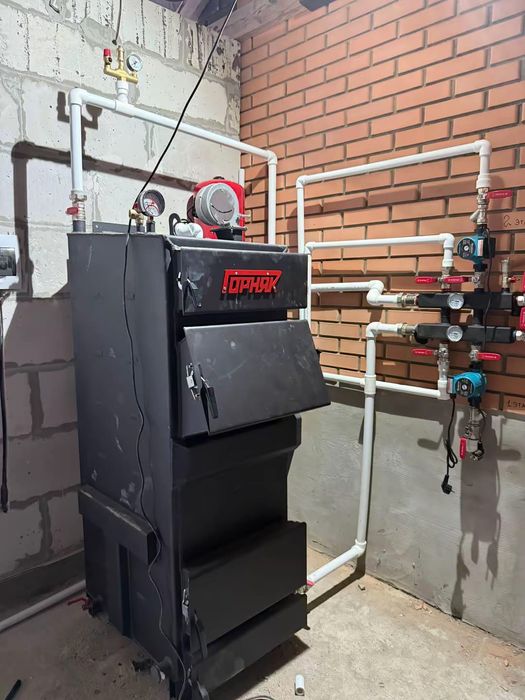 Котлы отопления установка