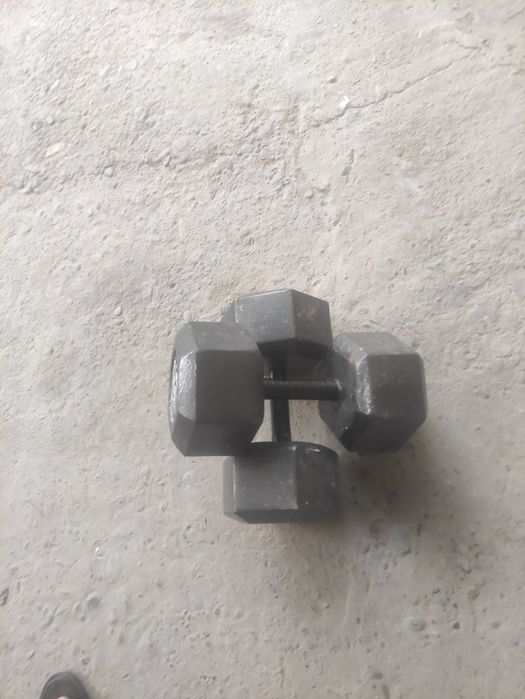 Gantel 15 kg dan 2 ta