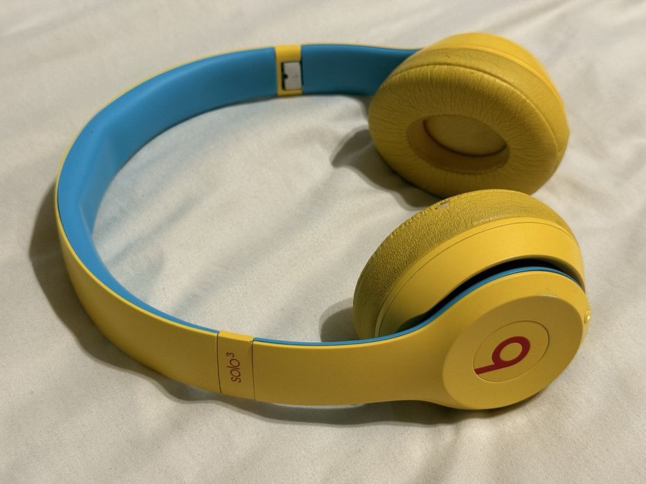 Casti Beats Solo 3 Wireless Club Collection - Yellow - Model Rar