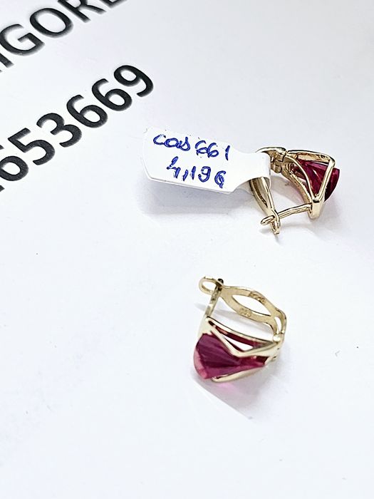 Vand cercei din aur 14 k 4.19 g cod 661
