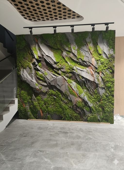 Декоративный  ландшафтный стены  из искуственный камень