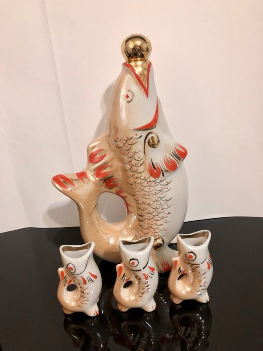 Фарфоровый набор «Золотая рыбка»