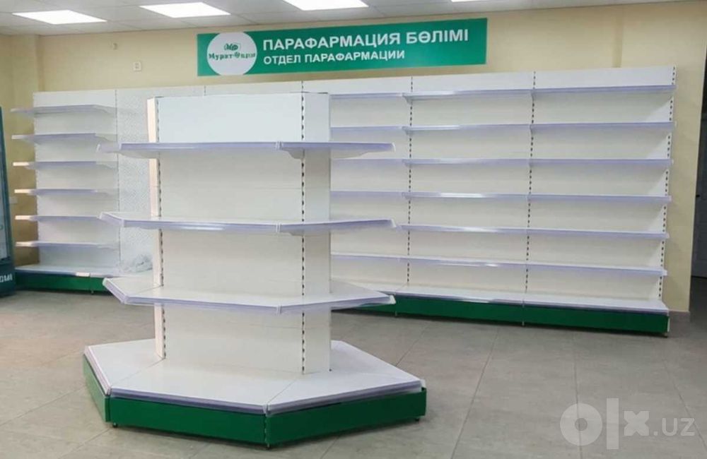 Стеллажи железные stellaj торговое оборудование temir stellajlar