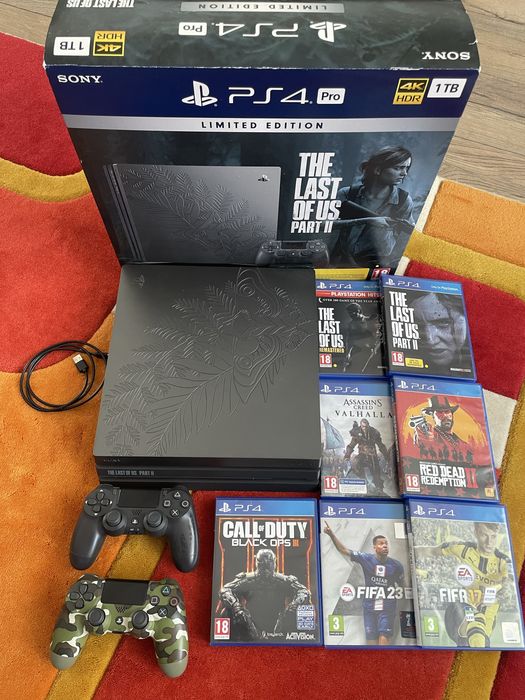 Playstation 4 Pro 1Tb Editie limitata , The las of us part II