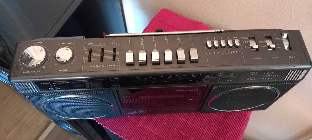 Radiocasetofon Grundig RR 455 a