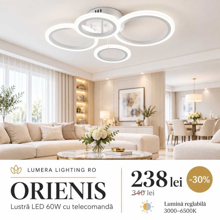 Lampa led Orienis