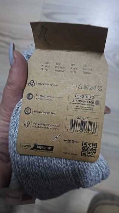 Sosete iarna lana .