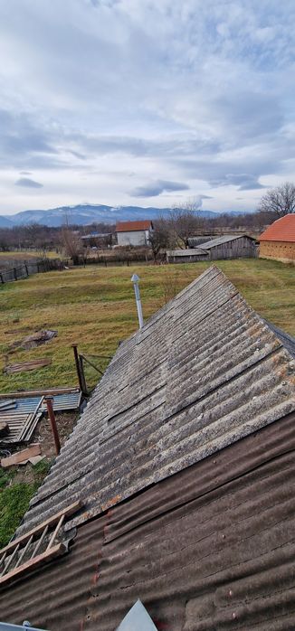 Vand casă + 2 anexe si curte. + terenuri aferente
