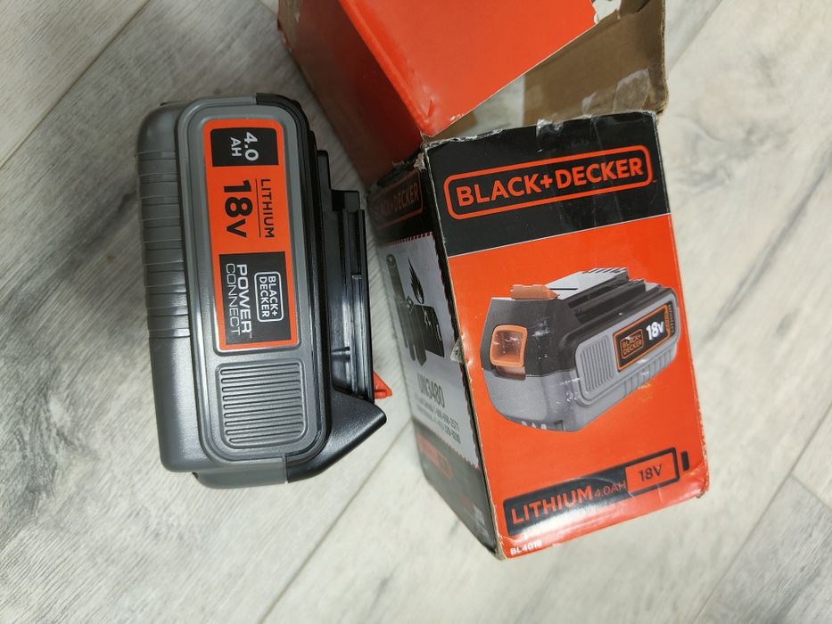 Acumulator BLACK+DECKER BL4018 – 18V, 4.0Ah Li-Ion | Nou
