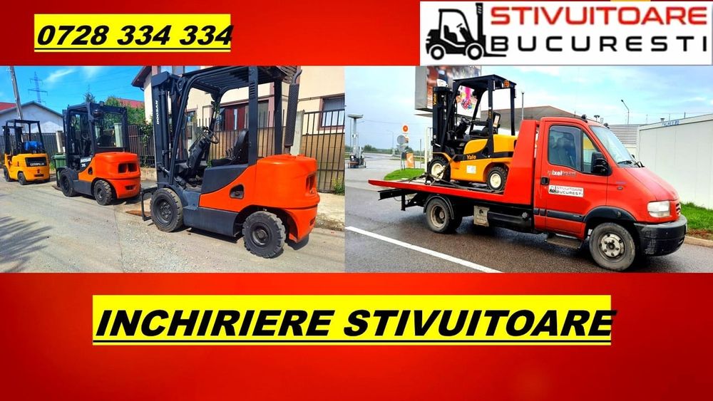 Închiriez  Stivuitor închiriere Motostivuitor Bucuresti ilfov