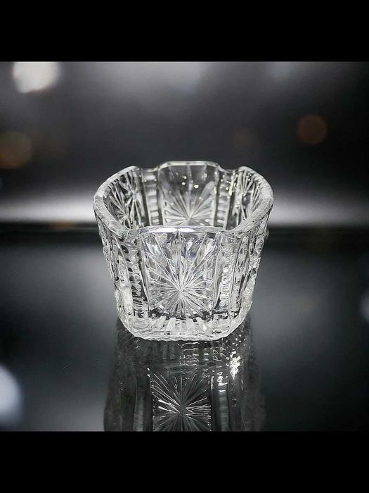 Хрусталь! Хрустальная ваза-салатница «Звездное сияние» (СССР)