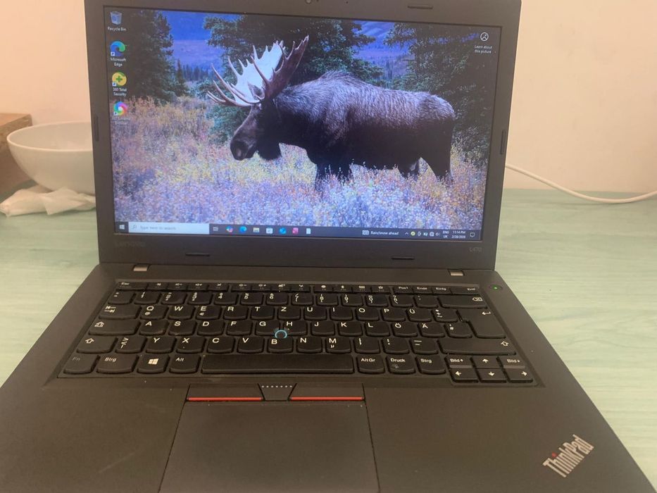 Laptop Lenovo ThinkPad L470, 256GB, CPU intel I5
