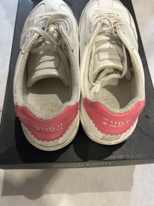 Дамски кожени кожени кецове Scotch and soda