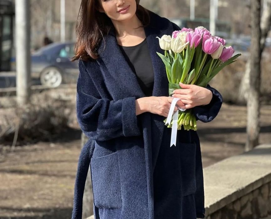 Шикарное пальто альпака
