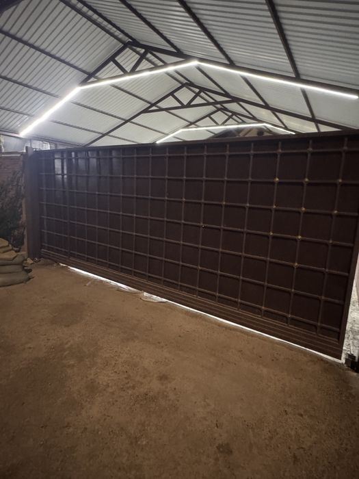 Ворота на балке