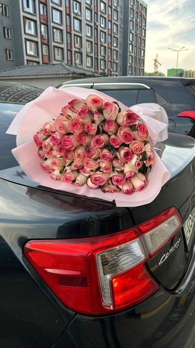 Букет цветов 51штук