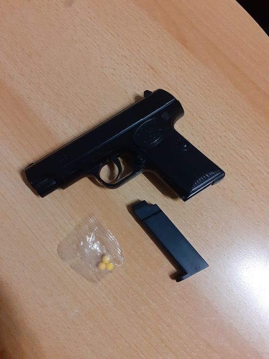 Пистолет детский металл