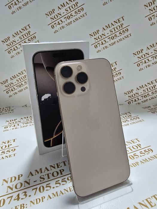 NDP Amanet Buzoieni 16 Margeanului Iphone 16 Pro Max (46686)