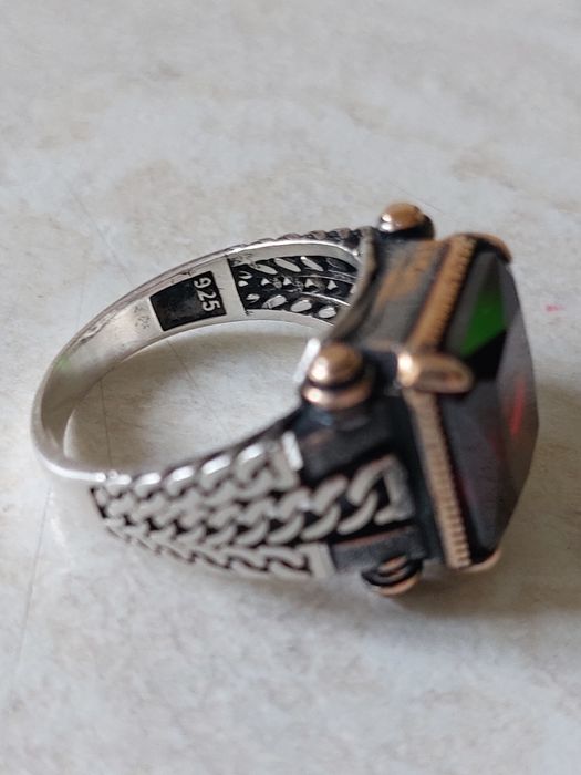 Мужское кольцо Серебро 925 прообы ОАЭ